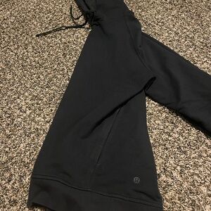 Lululemon soft jersey pullover Black Hoodie